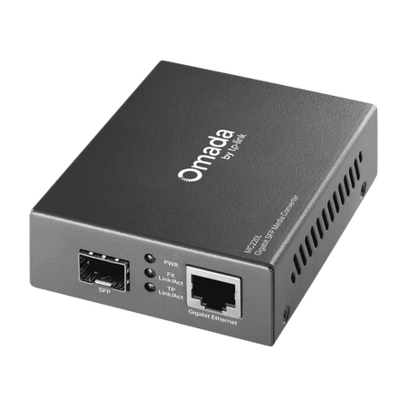 TP-LINK MEDIA CONVERTER, GIGABIT RJ45 TO 1000 MBPS SFP, 3YR