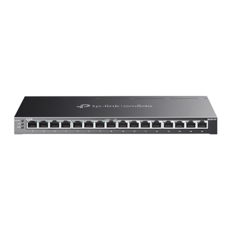 Omada 16-Port Gigabit Smart Switch with 8-Port PoE+