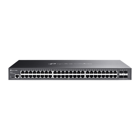 TP-LINK OMADA 48-PORT MANAGED GIGABIT L2+ RACK SWITCH, GbE (48), SFP(4), 5YR