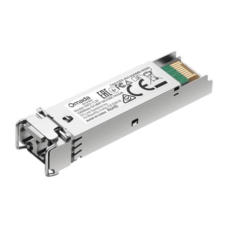 TP-LINK OMADA 1000-BASE-SX MMF MINI GBIC SFP MODULE, MULTI-MODE, 550M, 3YR