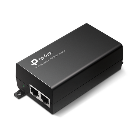 TP-LINK OMADA POE+ 2.5G INJECTOR ADAPTER, IEEE802.3af/at, 2.5G(2), 3YR