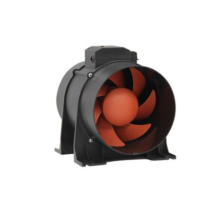 MOMENTUM DC 150 - Energy saving DC 150mm Inline Exhaust Fan with 24/7 continuous trickle ventilation, standard on/off or 10min run on timer mode
