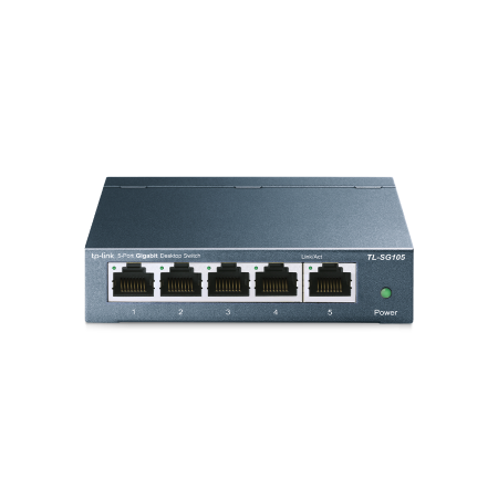 TP-LINK 5-PORT UNMANAGED GIGABIT SWITCH, METAL CASE, 5YR