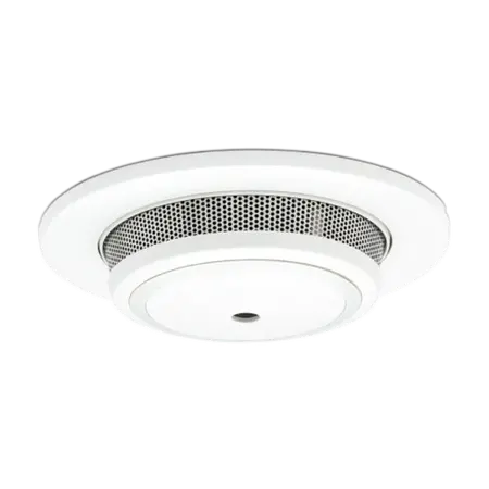 10 Year Battery Operated Photoelectric Smoke Alarm. Flush Or Recessed