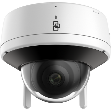 TRUVISION-XR COMPATIBLE IP FULL COLOUR FIXED LENS DOME CAMERA, 4 MPX 2 YR