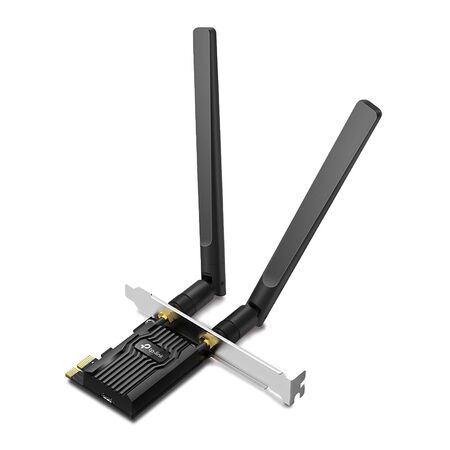 TP-LINK ARCHER AX3000 BLUETOOTH 5.2 PCIE WI-FI 6 DUAL-BAND ADAPTER, HIGH GAIN, 3YR