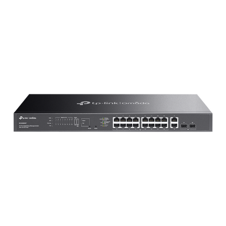 TP-LINK OMADA 20-PORT EASY MANAGED GIGABIT SWITCH, POE+(16), SFP/RJ45(4), 250W 5YR