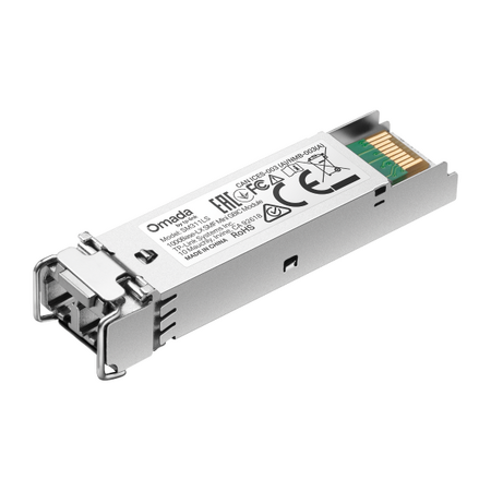 TP-LINK OMADA MINIGBIC SFP MODULE, SINGLE MODE, 20KM, 3YR