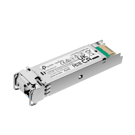 TP-LINK SFP MODULE, SINGLE MODE, 1000BASE-BX BI-DIRECTIONAL, 10KM, 3YR