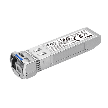 TP-LINK OMADA 10GBASE-BX WDM BI-DIRECTIONAL SFP+ LC MODULE, SINGLE-MODE, 10KM, 3YR