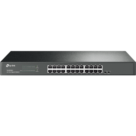 TP-LINK 24-PORT UNMANAGED GIGABIT RACKMOUNT SWITCH, 19" STEEL CASE, 5YR