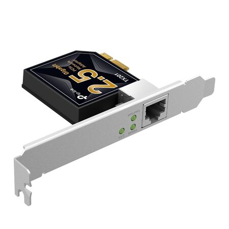 TP-LINK 2.5 GIGABIT PCIE NETWORK ADAPTOR, 3YR