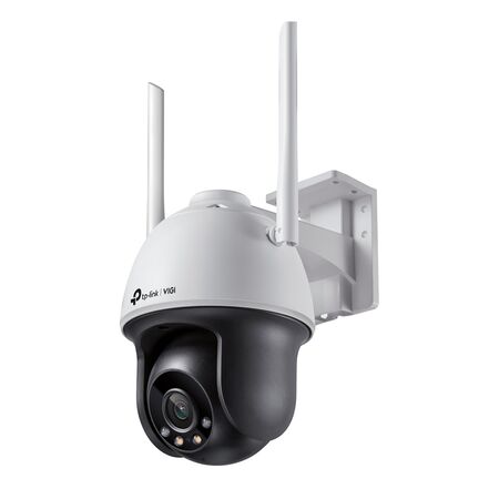 TP-LINK VIGI OUTDOOR COLOUR WIFI PAN-TILT CAMERA, 4.0MM, 4MP, IR, 10/100, IP66, 3YR