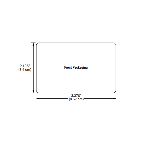 HID iCLASS SE 2K/2 Composite Card | 2k Bits Memory | 64-bit Security Keys | Second Generation Technology | @Pack of 100 | by Dicker Data