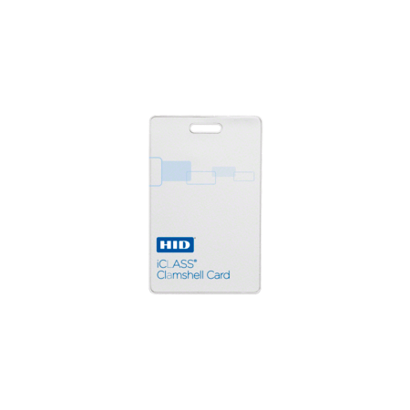 RF Proximity Card HID iCLASS CLAM 2K/2 | 13.56 MHz | Durable ABS Construction | Secure Access Control | @Pack of 100 | by Dicker Data