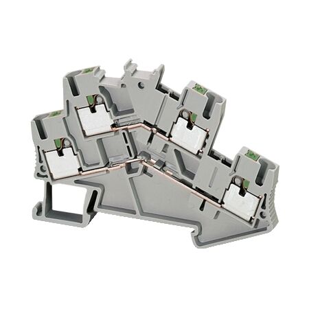 PUSH-IN Terminal. Double Level