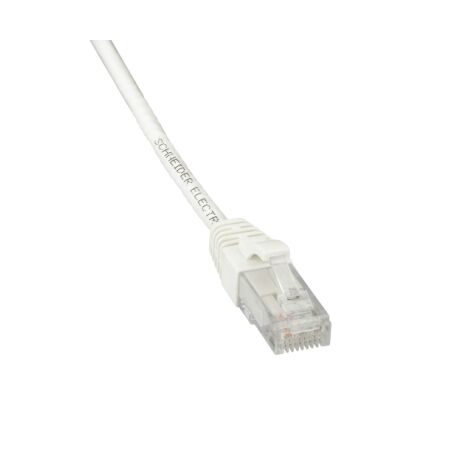 Cat6 Patch Cord U/UTP 1M PVC, WHITE