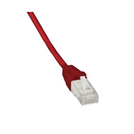 Cat6 Patch Cord U/UTP 1M PVC, RED