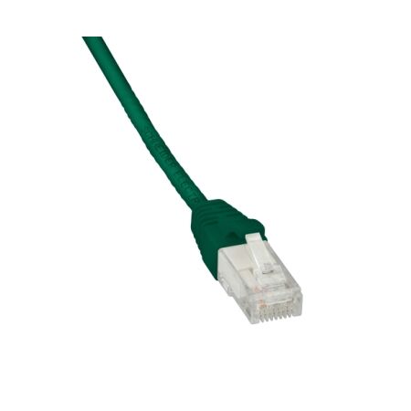 Cat6 Patch Cord U/UTP 1M PVC, GREEN