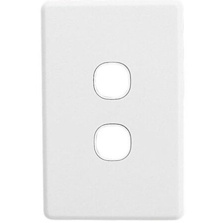 Plate Std 2G White