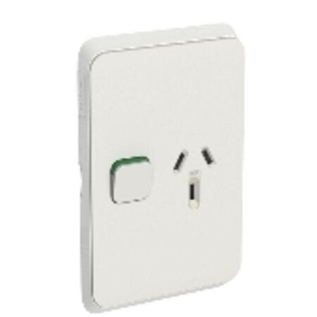 Socket Sw Horiz Single 1EX10AX 10A 250V