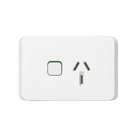 SKIN SKT Sw Horiz SGL 20A 250V