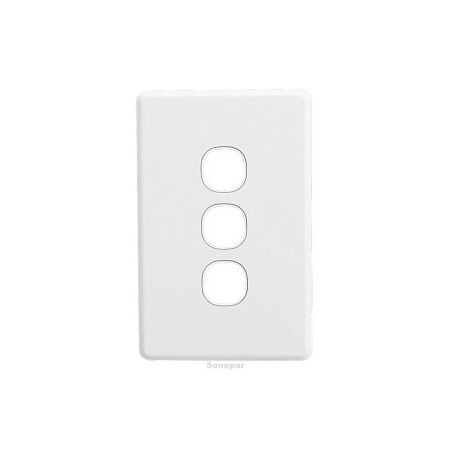 Plate Std 3G White