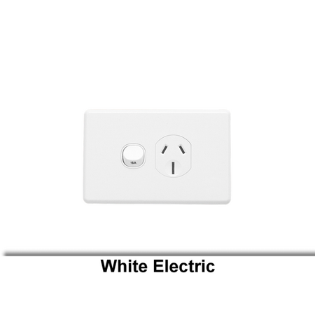 Comb Std 1G 15A White