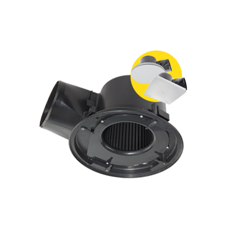 Rapid Response 250HP ceiling mounted header box fan