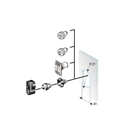 8mm Triangle Insert WM enclos