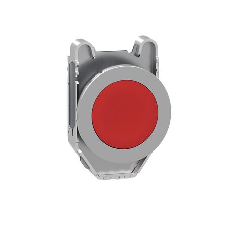 Pushbutton Head Flush Red Caps