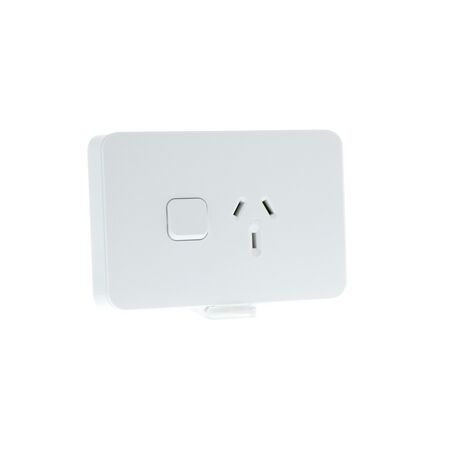 Socket Sw Horizontal Single 10A 250V XW