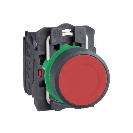 Red Push Button A22 S/Ret 1NC Unmarked