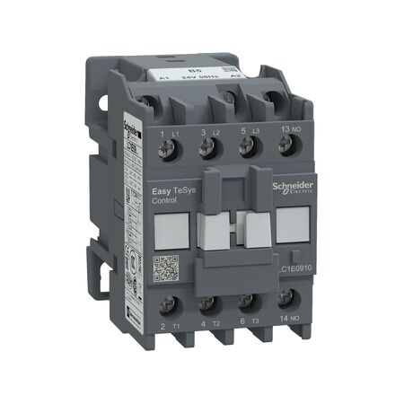 Contactor 3P EasyPact TVS 1NO 4kW 400W