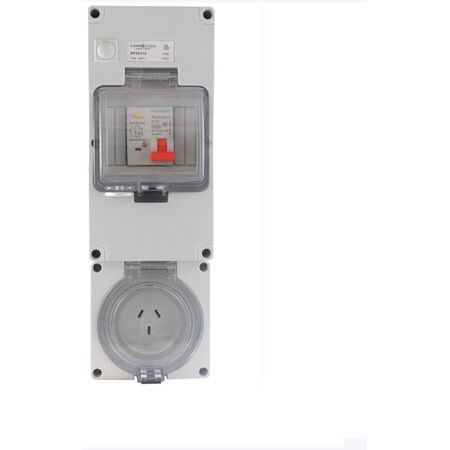 Industrial RCD Protected Socket Outlet | 3 Pin 15A | Safety Certified ...