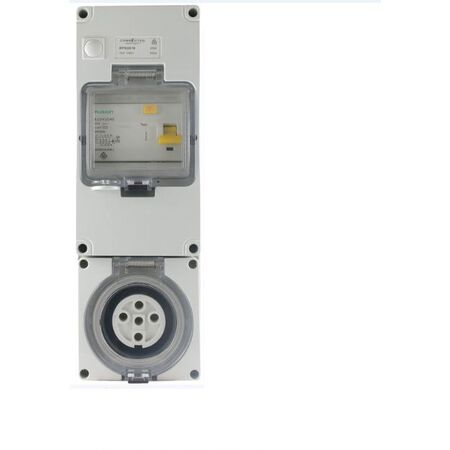 Industrial RCD Protected Socket Outlet | 5 Pin 32A | Durable Design ...