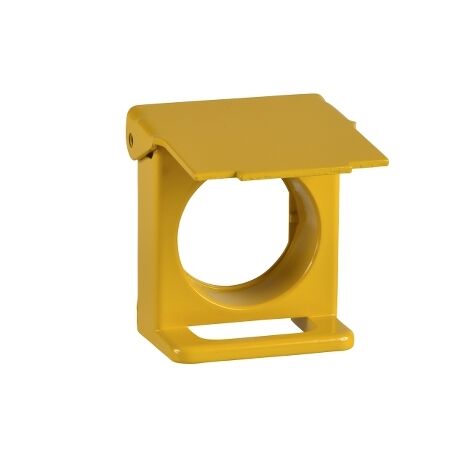 Pushbutton Padlock Flap