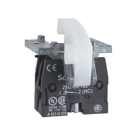 Spring Return Contact Block 1NO Base Mnt