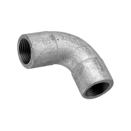 Galv C/Iron Solid Elbow