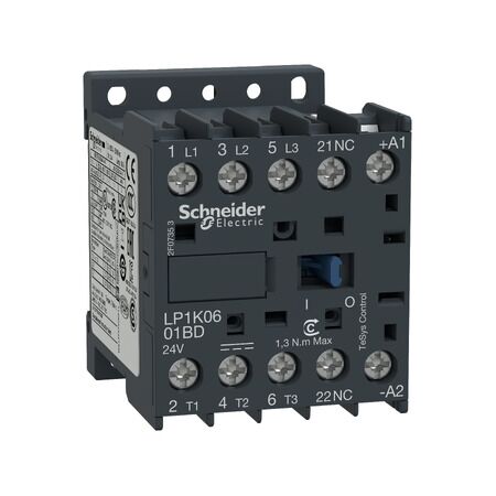 Contactor 3P 1N/C Aux 24VDC