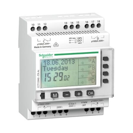 Timer Programmable Switch 4 Channel