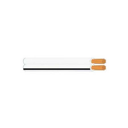 Cable Figure 8 1mm 32/0.20 White/Black 100M