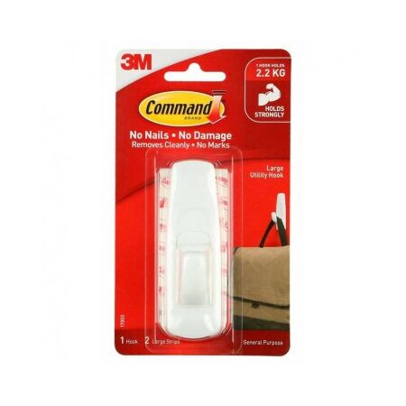 HOOK, LARGE, GENERAL PURPOSE UTILITY, 1 PACK, 17003ANZ (6)