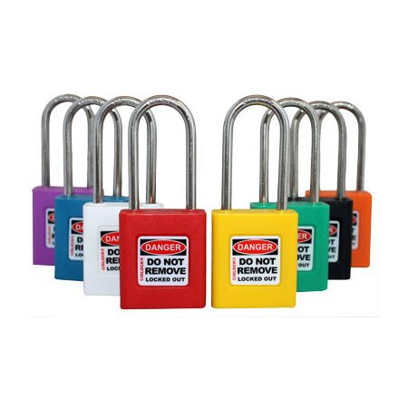 PADLOCK, COLOUR CODED, WHITE NEW OR EXISTING MASTERKEY