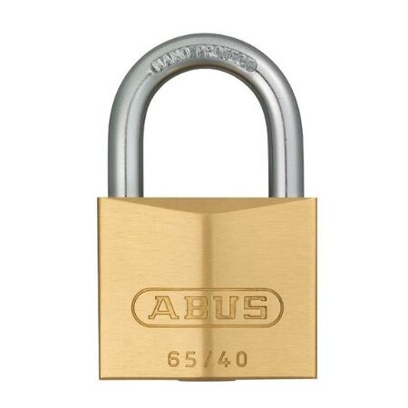 PADLOCK BRASS 40mm KEYED ALIKE
