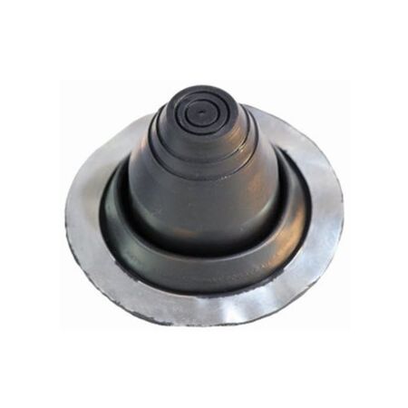 FLASHING ROUND BASE 6-63mm BLACK MASTERFLASH