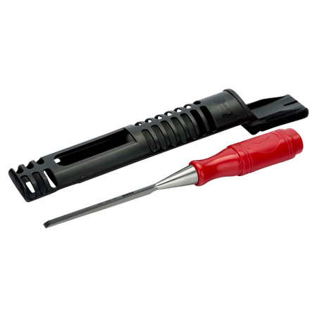 CHISEL, 12mm RED HANDLE