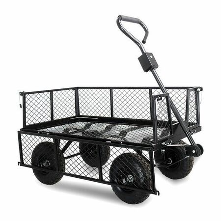 Rhino Mesh Utility Cart Black