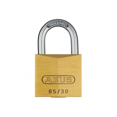 PADLOCK 65sr. 30mm BRASS KEYED ALIKE KEY#301