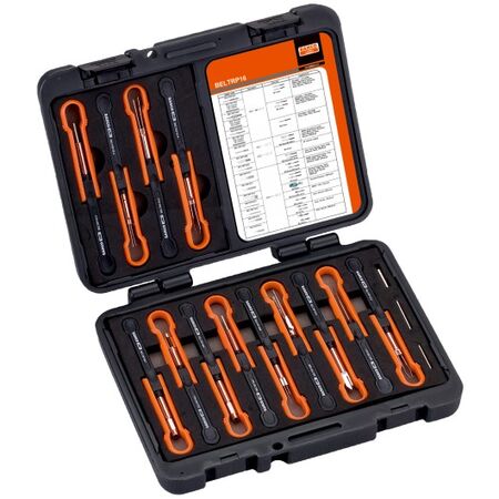 TERMINAL RELEASE TOOL SET 16 PIECE